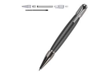Gun Metal Vertex Click Pen Kit